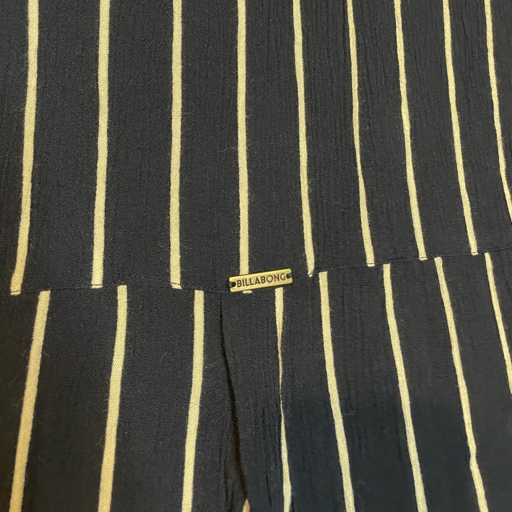 NWT Billabong ‘Tropical Crush’ vertical striped crop top sz M - Picture 7 of 8